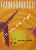 Farnborough - 1962 Programme by Society of British Aircraft Constructors